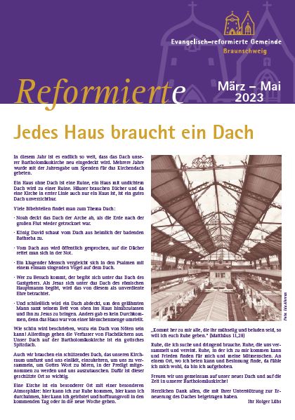 Gemeindeblatt März - Mai 2023